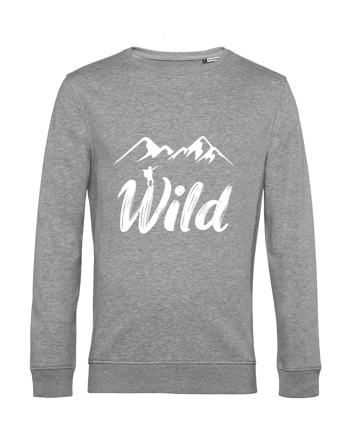 Nachhaltiges Sweatshirt Herren Outdoor - Wild