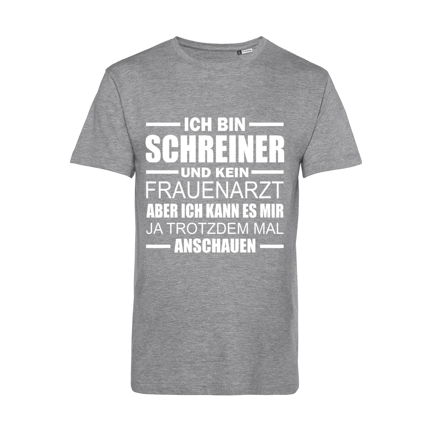 Nachhaltiges T-Shirt Herren Schreiner - Kein Frauenarzt