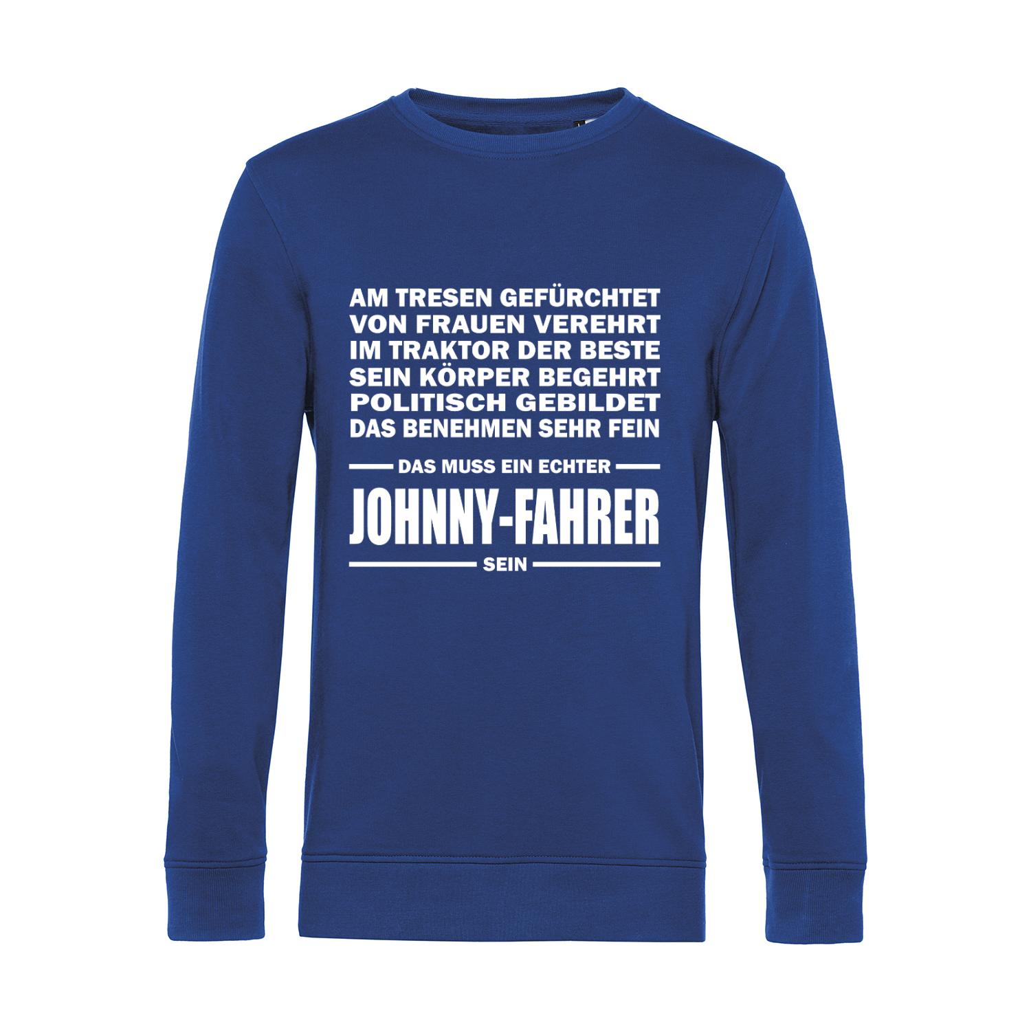 Nachhaltiges Sweatshirt Herren Landwirt - Am Tresen gefürchtet der Johnny Fahrer