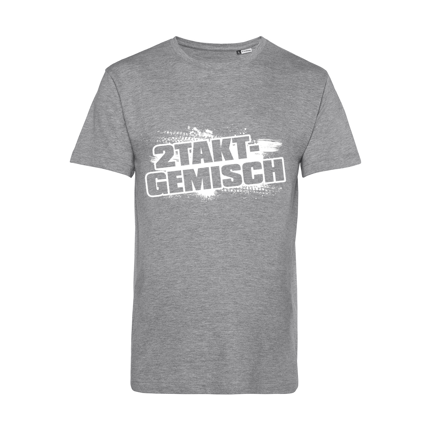 Nachhaltiges T-Shirt Herren 2Takter - Farbspritzer 2Takt-Gemisch