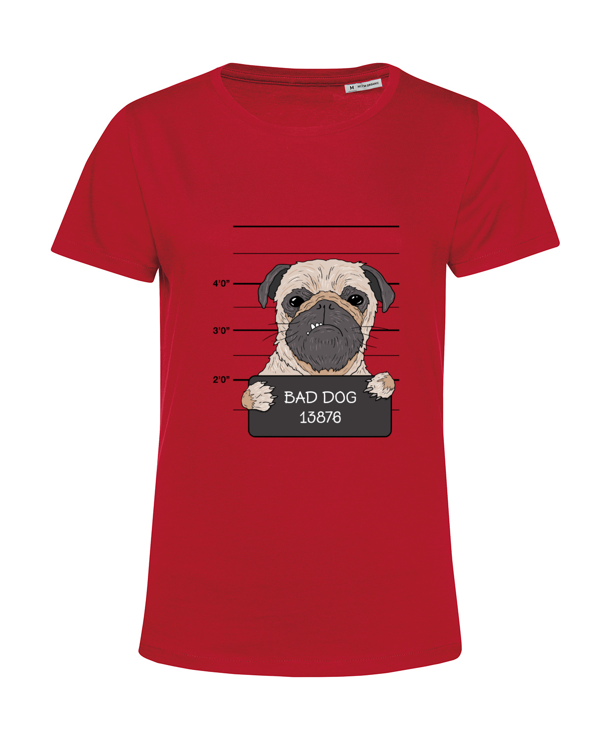 Nachhaltiges T-Shirt Damen Hunde - Knastfoto Bad Dog