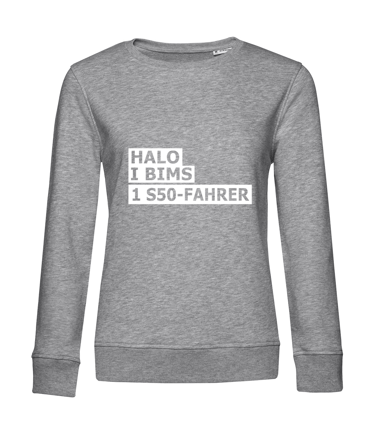 Nachhaltiges Sweatshirt Damen 2Takter - Halo I bims 1 S50-Fahrer