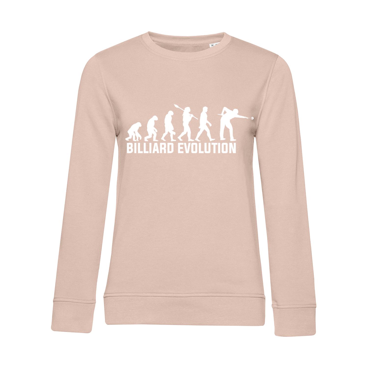 Nachhaltiges Sweatshirt Damen Billard Evolution