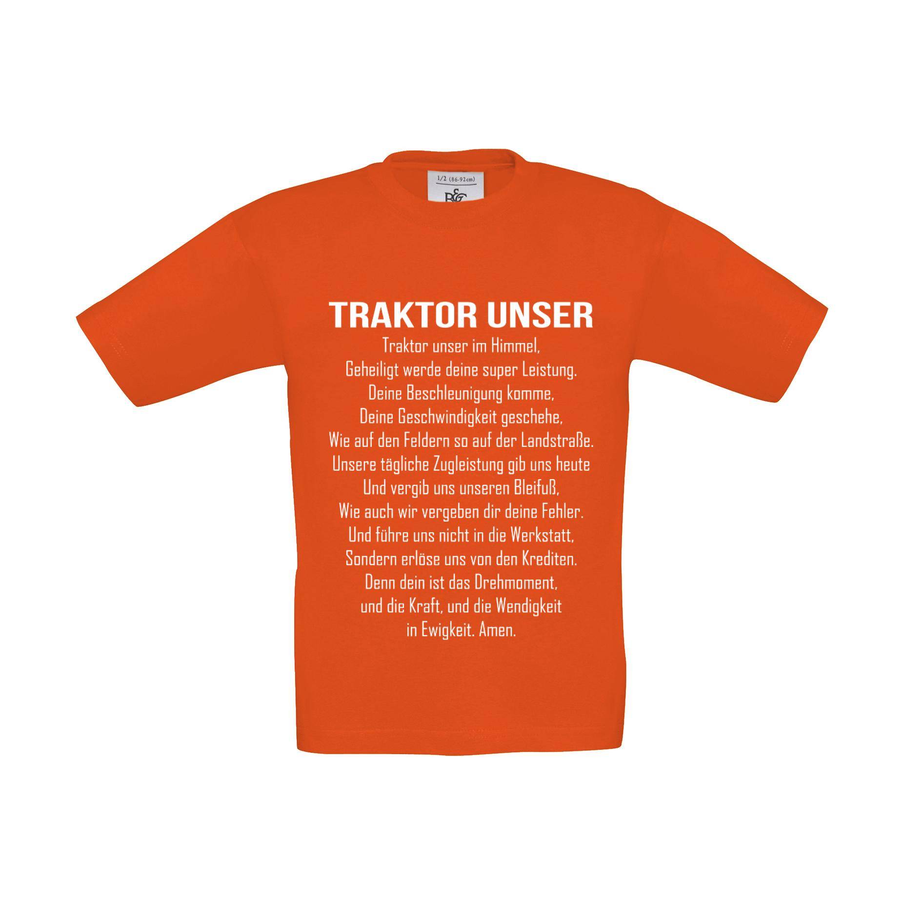T-Shirt Kinder Landwirt - Traktor unser