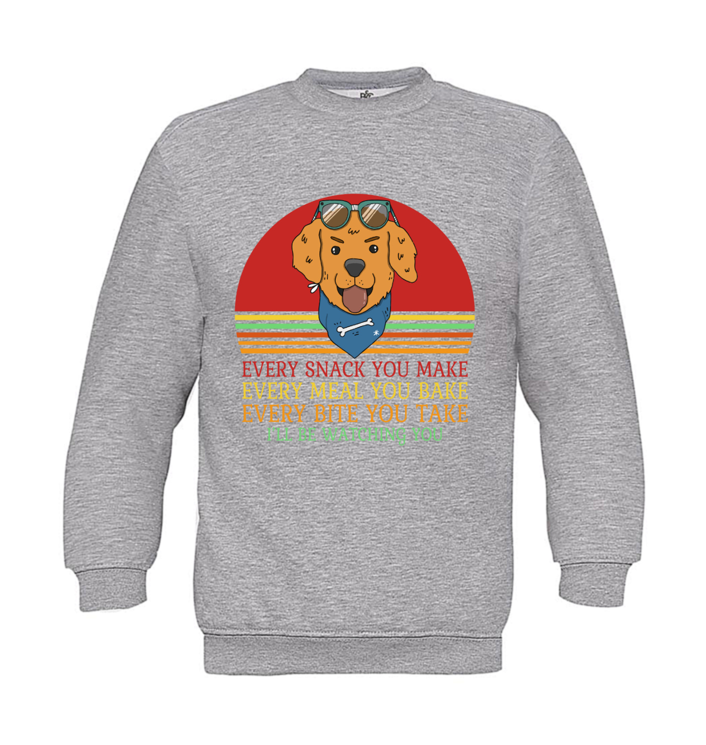 Sweatshirt Kinder Hunde - Every Snack You Make