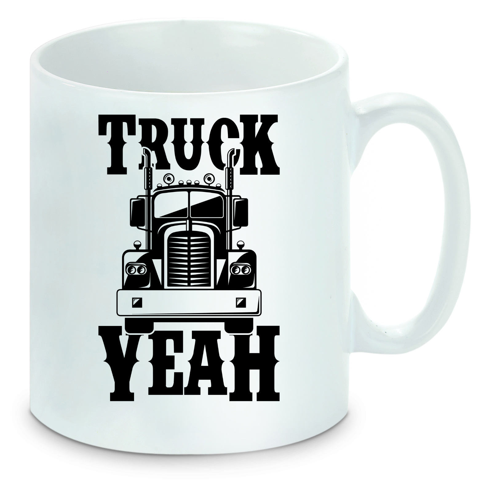 Tasse einfarbig Lastwagen - Truck Yeah