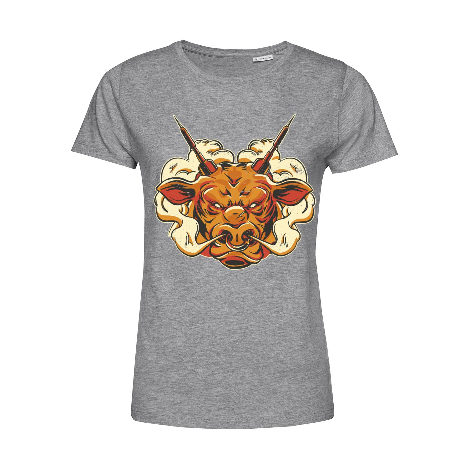 Nachhaltiges T-Shirt Damen Darts Angry Bull