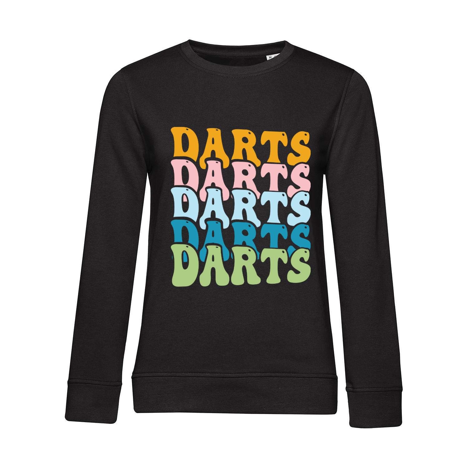 Nachhaltiges Sweatshirt Damen Darts Colours