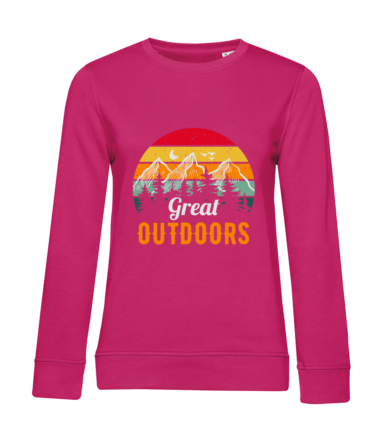 Nachhaltiges Sweatshirt Damen Outdoor - Great Outdoors