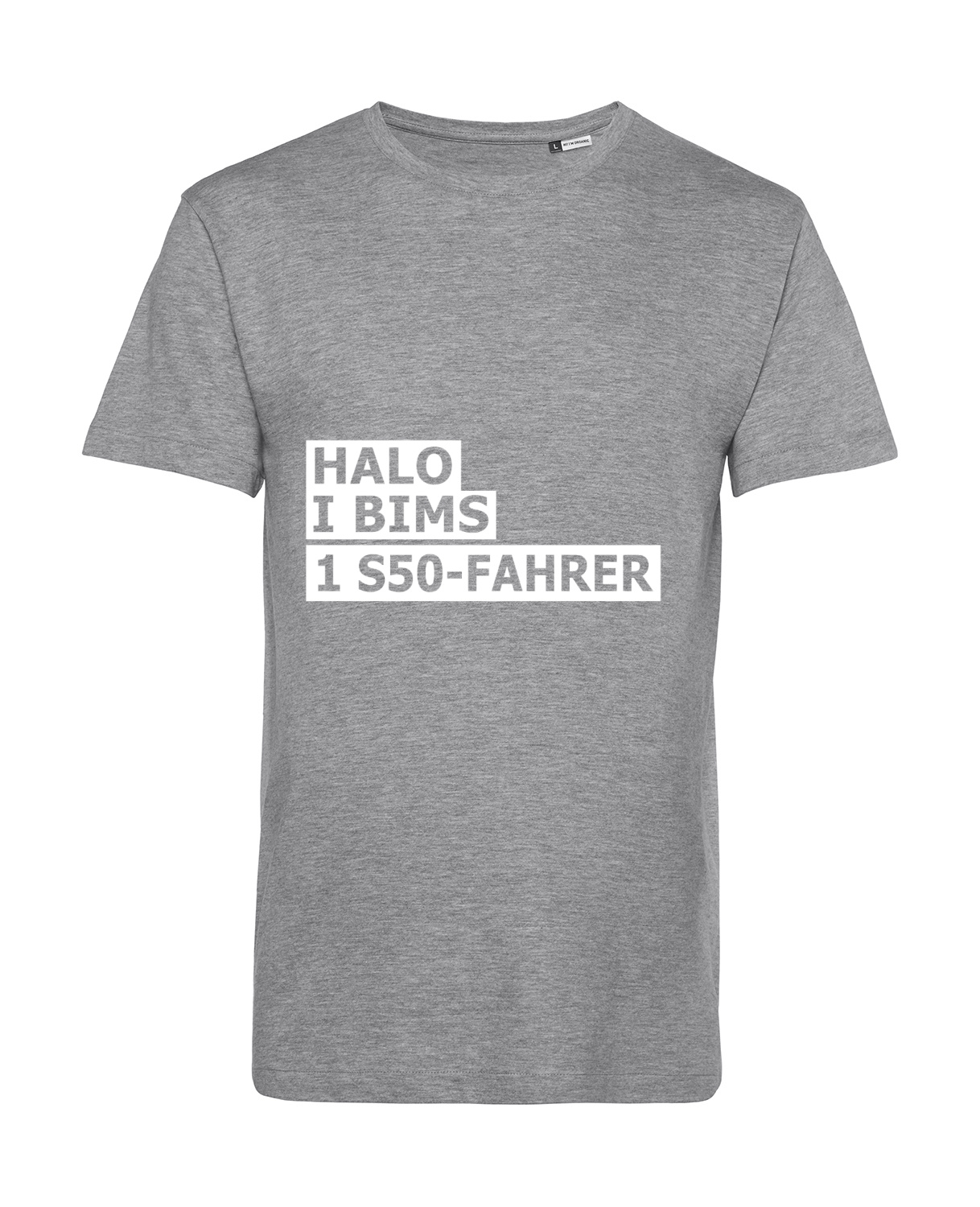 Nachhaltiges T-Shirt Herren 2Takter - Halo I bims 1 S50-Fahrer
