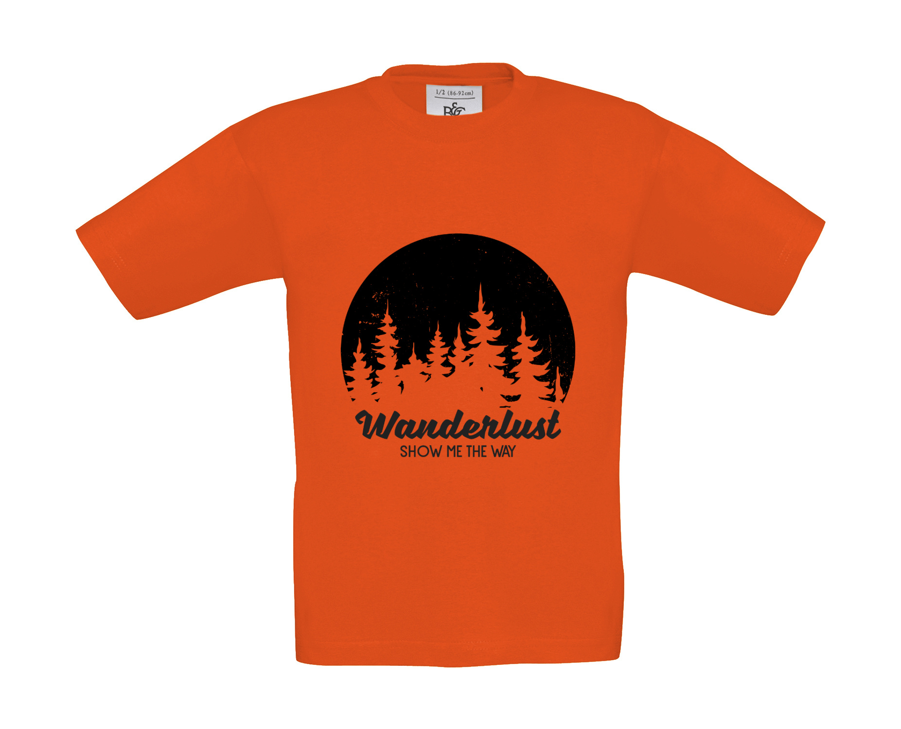 T-Shirt Kinder Outdoor - Wanderlust