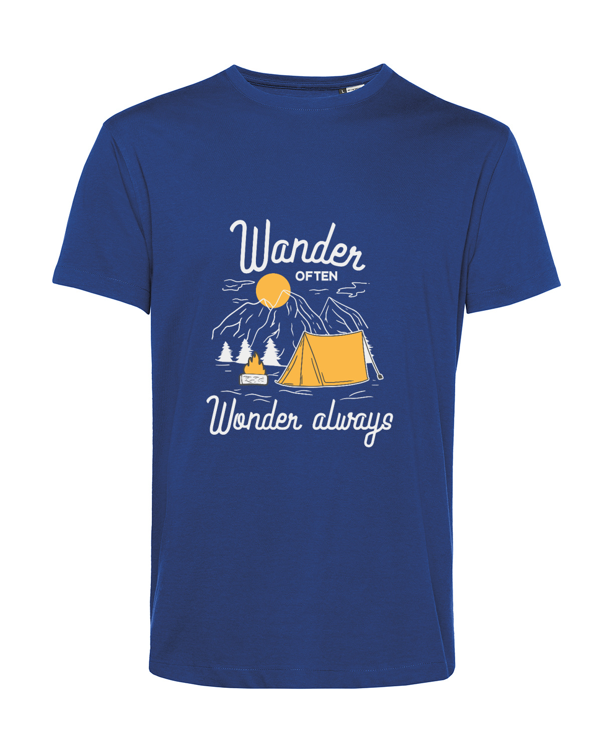Nachhaltiges T-Shirt Herren Outdoor - Wander often - Wonder always