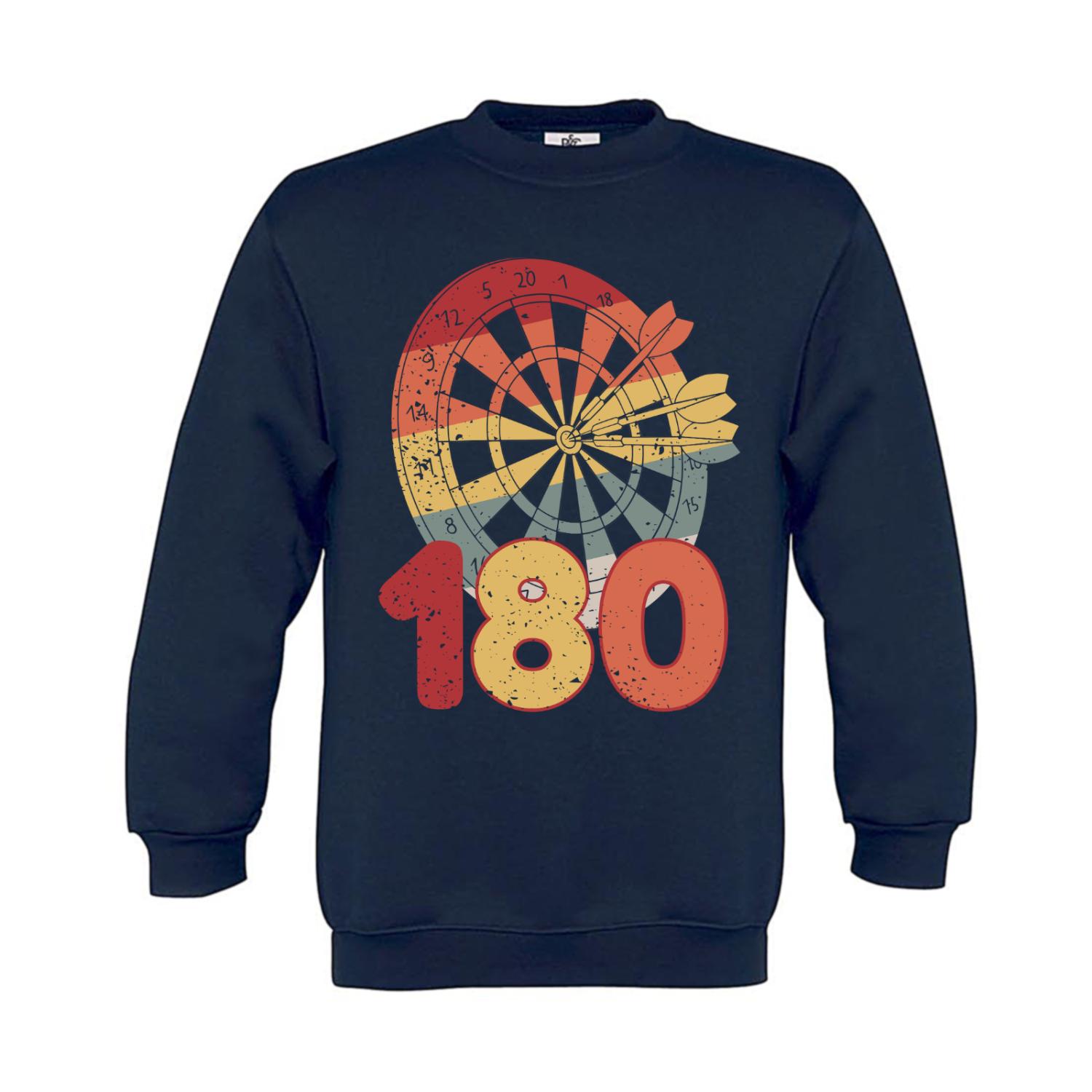 Sweatshirt Kinder Darts Retro 180