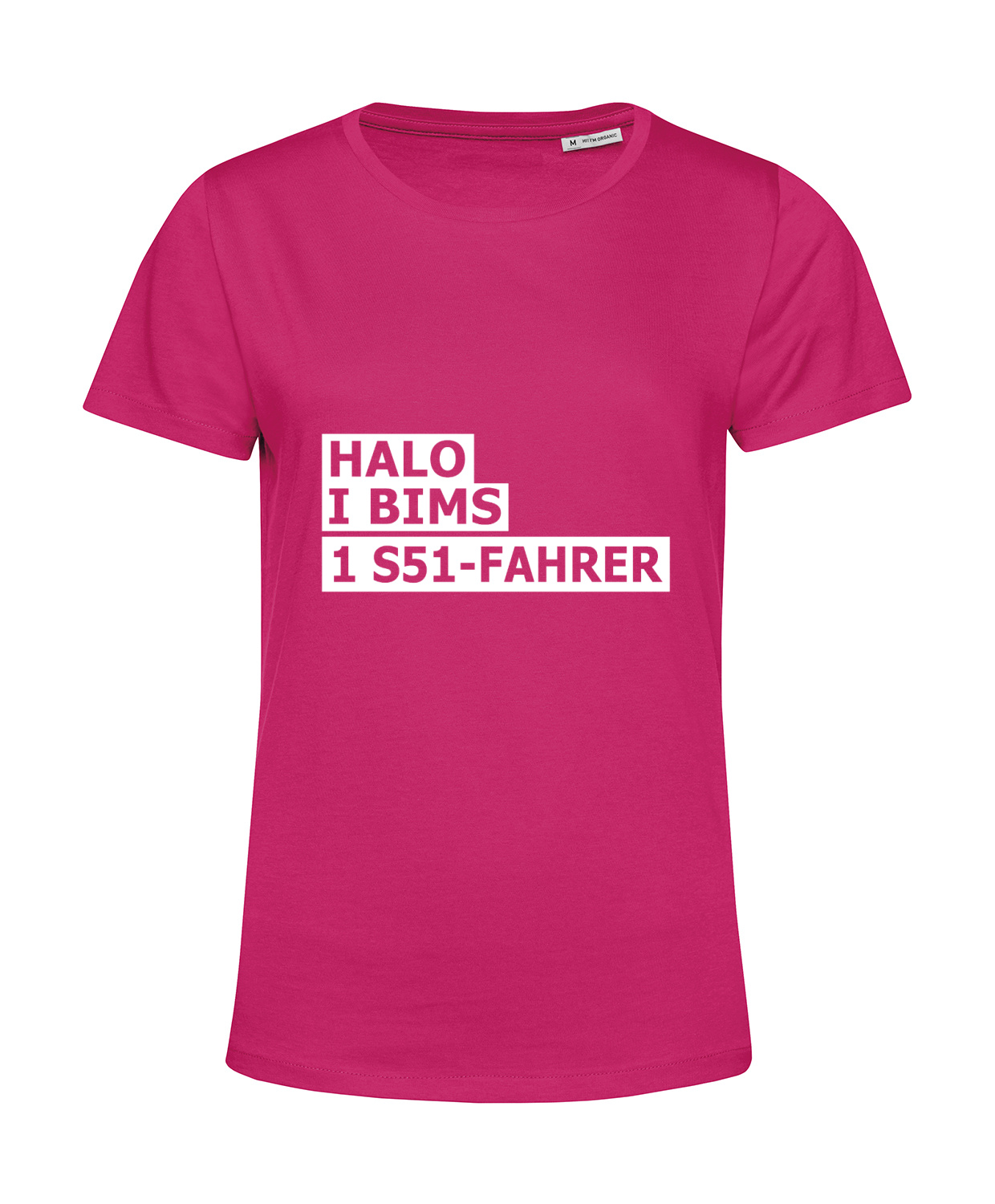 Nachhaltiges T-Shirt Damen 2Takter - Halo I bims 1 S51-Fahrer