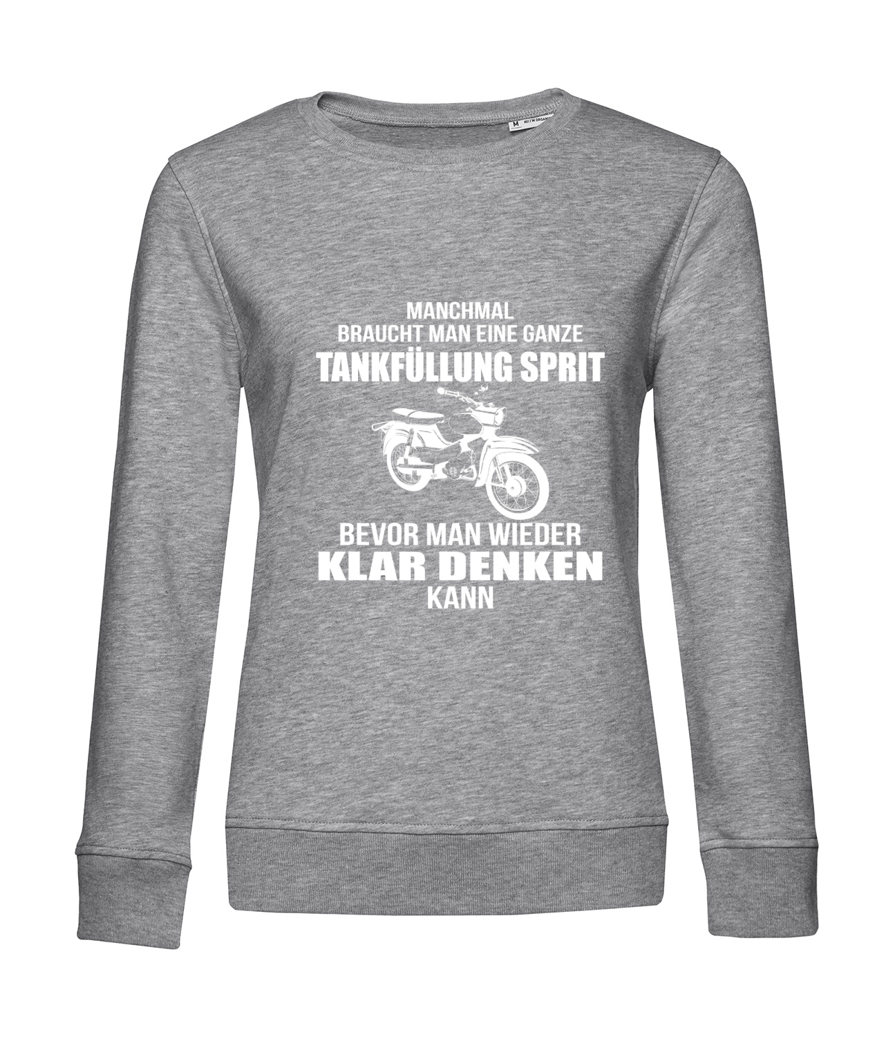 Nachhaltiges Sweatshirt Damen 2Takt - Ganze Tankfüllung Star