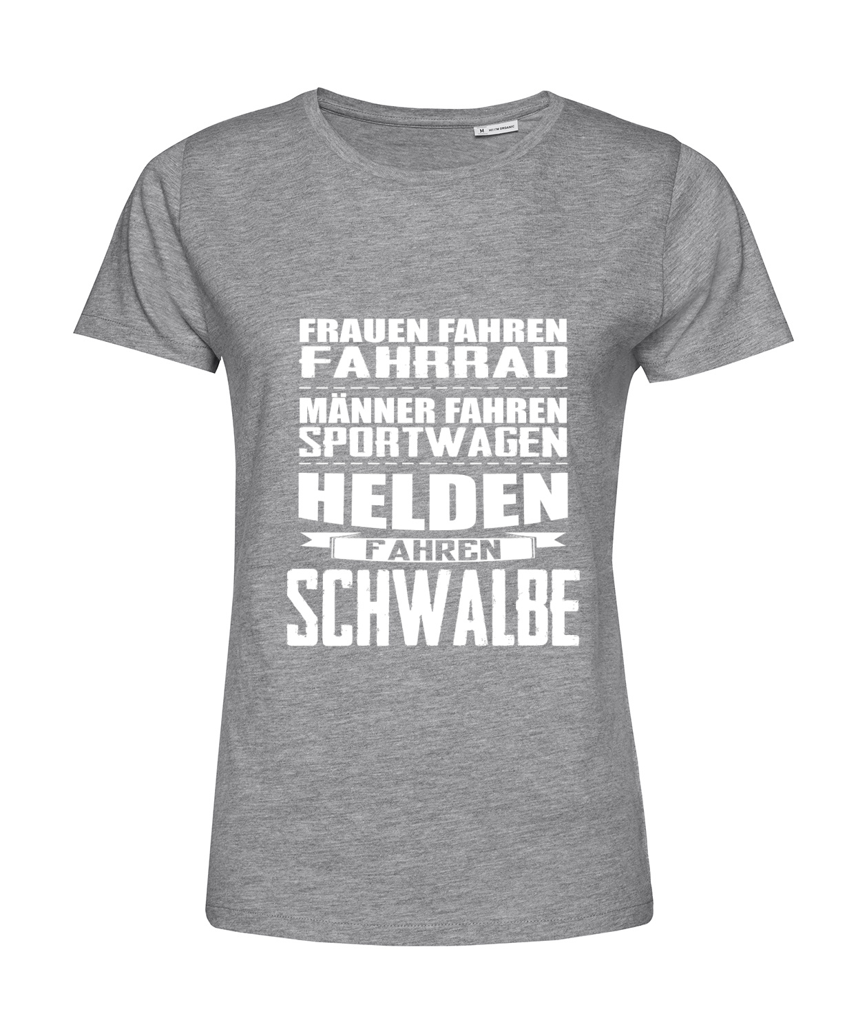 Nachhaltiges T-Shirt Damen 2Takter - Helden fahren Schwalbe